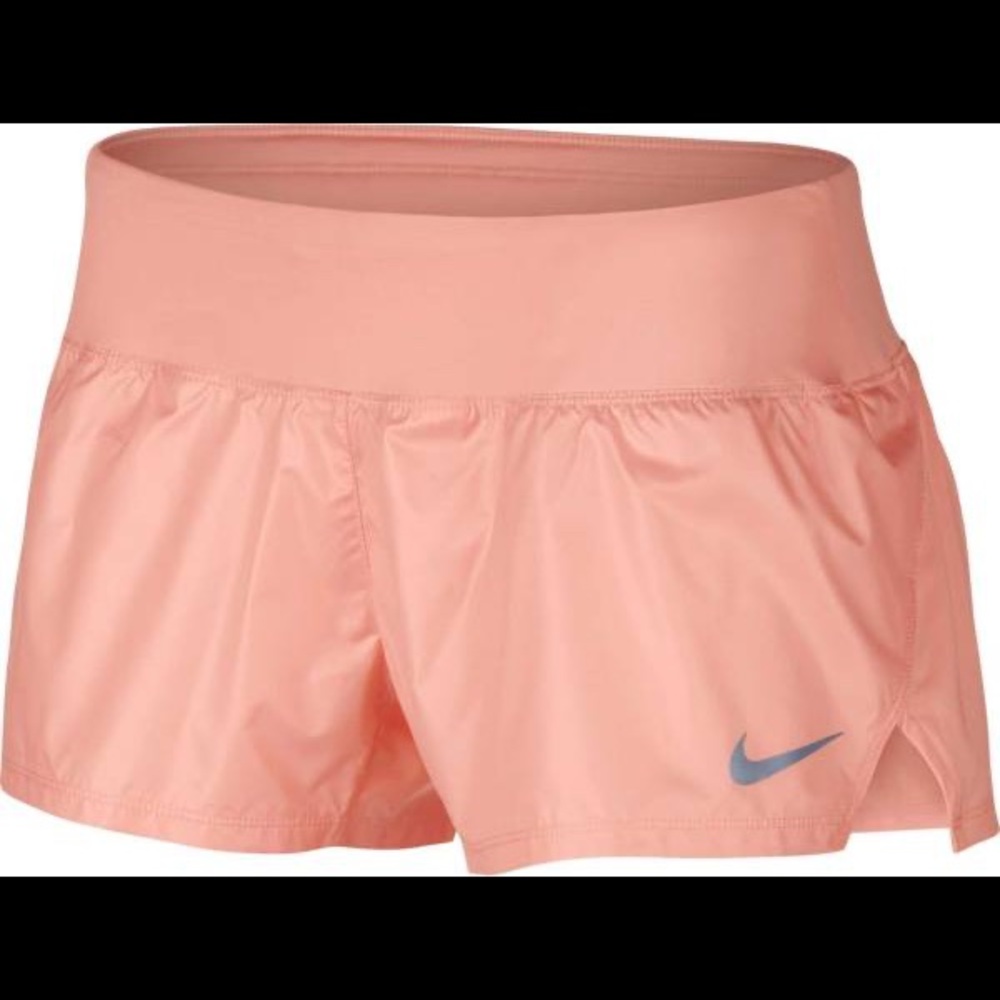 Women’s Coral Nike Dri-Fit Shorts
